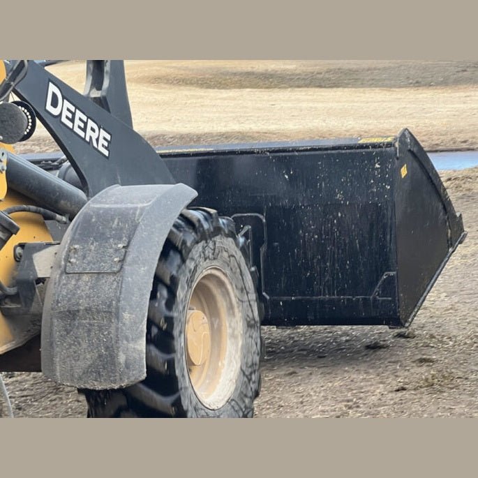 Stinger Attachments Tractor High Volume Material Bucket (MBHV - UT) For Skid Steers & Utility Tractors - Stinger Attachments - Beacon Attachments
