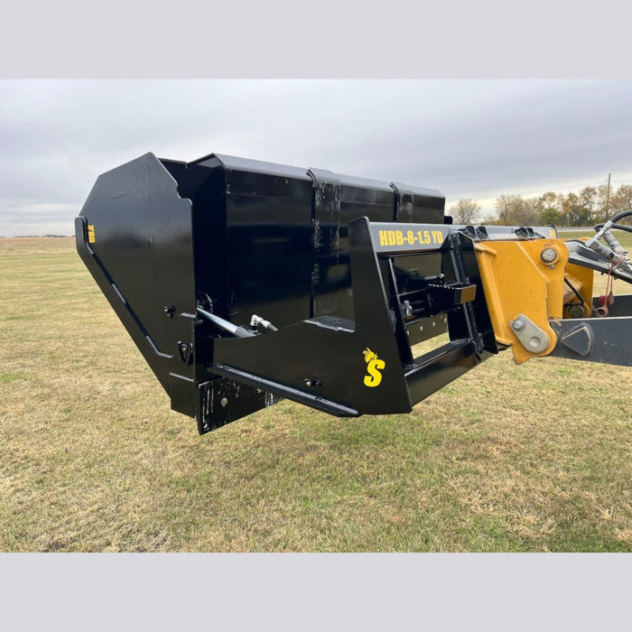 Stinger Attachments Tractor Hydraulic Dump Bucket (HDB - UT) For Skid Steers & Utility Tractors - Stinger Attachments - Beacon Attachments