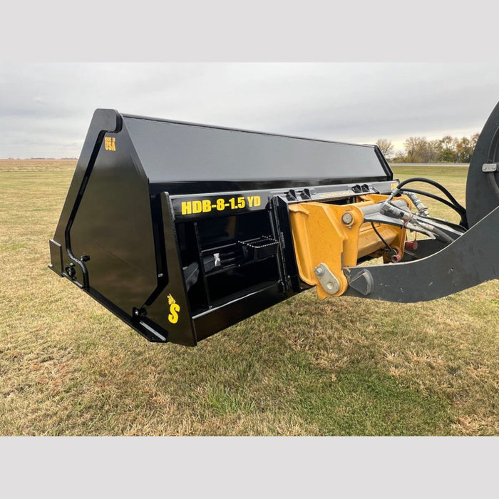 Stinger Attachments Tractor Hydraulic Dump Bucket (HDB - UT) For Skid Steers & Utility Tractors - Stinger Attachments - Beacon Attachments