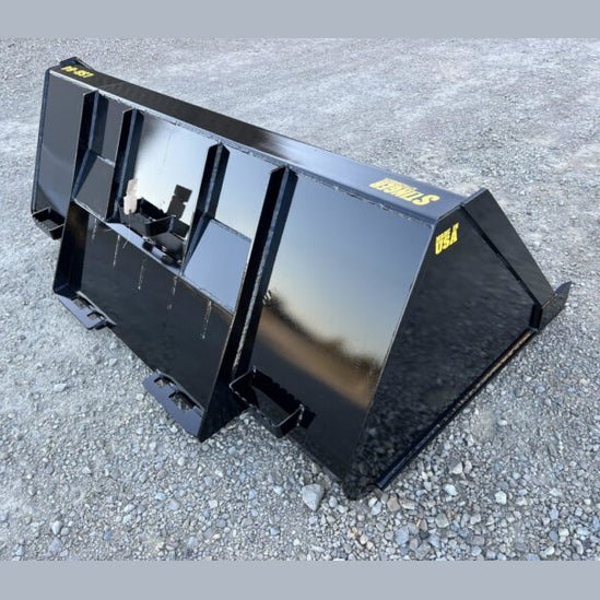 Stinger Attachments Tractor Liquid Slurry Material Bucket (LSB - UT) For Skid Steers & Utility Tractors - Stinger Attachments - Beacon Attachments