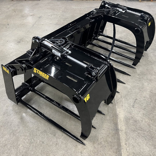 Stinger Attachments Tractor Manure Spear Grapple (MSG) For Skis Steers & Utility Tractors - Stinger Attachments - Beacon Attachments