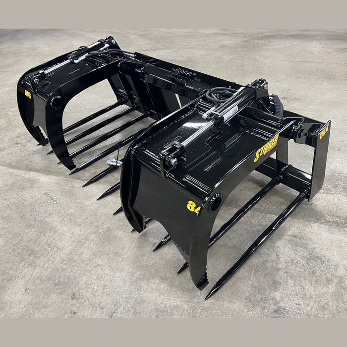 Stinger Attachments Tractor Manure Spear Grapple (MSG) For Skis Steers & Utility Tractors - Stinger Attachments - Beacon Attachments
