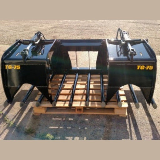 Stinger Attachments Tractor Manure Tine Grapple Bucket (MTG) For Skid Steers & Tractors - Stinger Attachments - Beacon Attachments