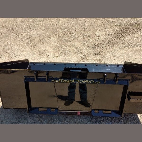 Stinger Attachments Tractor Material Bucket – Series 3 (MB3) For Skid Steers & Utility Tractors - Stinger Attachments - Beacon Attachments