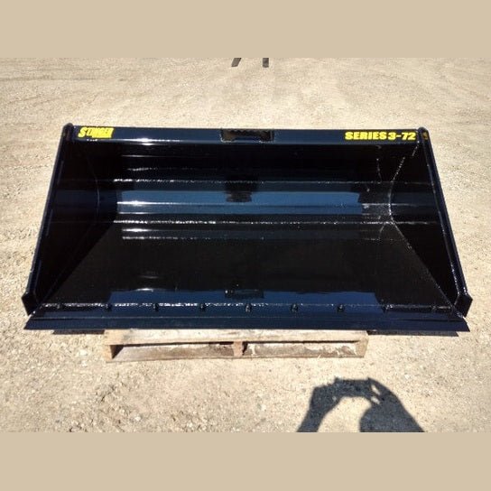 Stinger Attachments Tractor Material Bucket – Series 3 (MB3) For Skid Steers & Utility Tractors - Stinger Attachments - Beacon Attachments