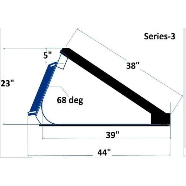 Stinger Attachments Tractor Material Bucket – Series 3 (MB3) For Skid Steers & Utility Tractors - Stinger Attachments - Beacon Attachments