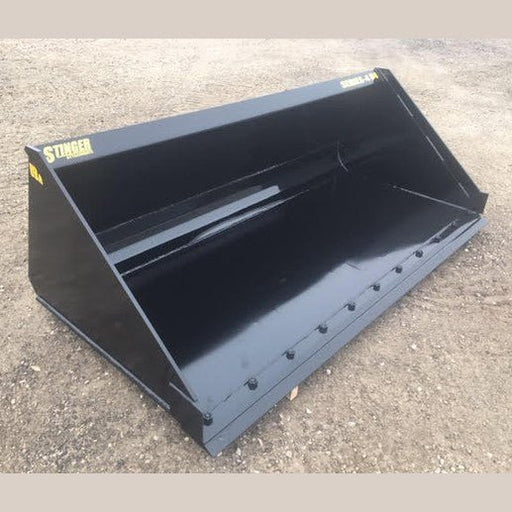Stinger Attachments Tractor Material Bucket – Series 4 (MB4) For Skid Steers & Utility Tractors - Stinger Attachments - Beacon Attachments