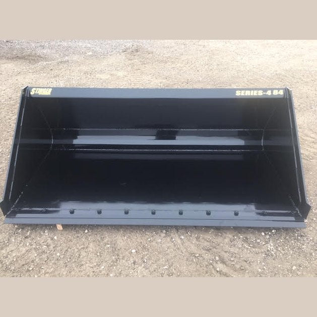 Stinger Attachments Tractor Material Bucket – Series 4 (MB4) For Skid Steers & Utility Tractors - Stinger Attachments - Beacon Attachments