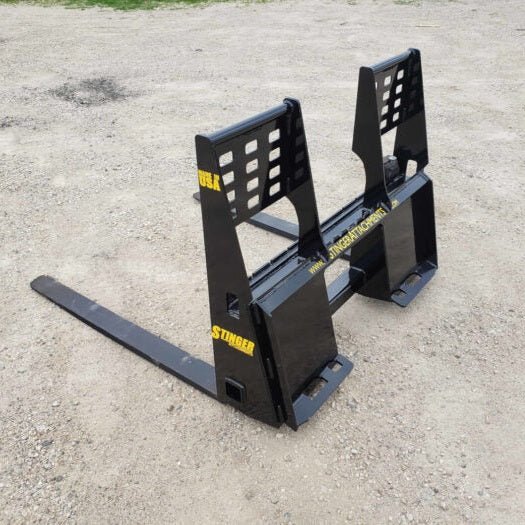 Stinger Attachments Tractor Pallet Forks Attachment (PF) For Utility Tractors - Stinger Attachments - Beacon Attachments