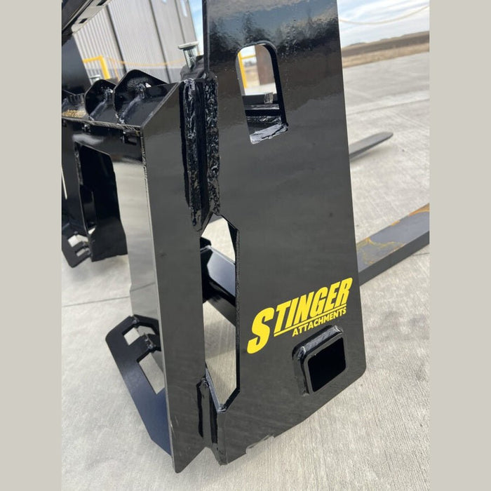 Stinger Attachments Tractor Pallet Forks Attachment (PFSB) For Utility Tractors - Stinger Attachments - Beacon Attachments