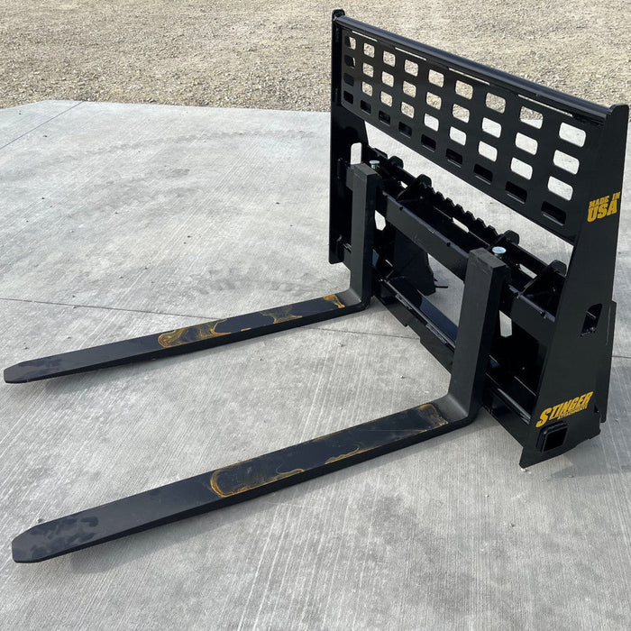 Stinger Attachments Tractor Pallet Forks Attachment (PFSB) For Utility Tractors - Stinger Attachments - Beacon Attachments