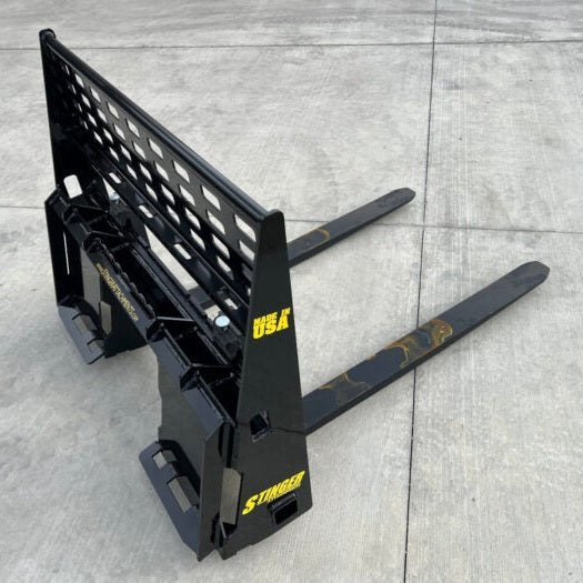 Stinger Attachments Tractor Pallet Forks Attachment (PFSB) For Utility Tractors - Stinger Attachments - Beacon Attachments