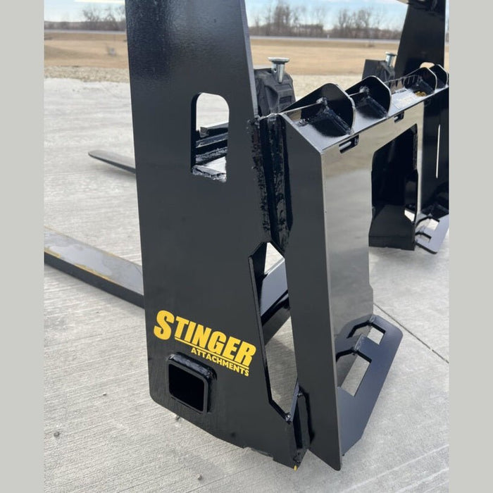 Stinger Attachments Tractor Pallet Forks Attachment (PFSB) For Utility Tractors - Stinger Attachments - Beacon Attachments
