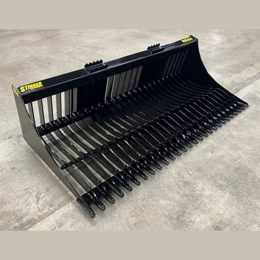 Stinger Attachments Tractor Rock Bucket (RK) For Skid Steers & Utility Tractors - Stinger Attachments - Beacon Attachments
