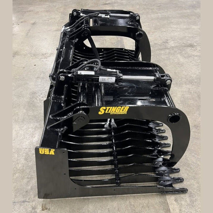 Stinger Attachments Tractor Rock Grapples (RG) For Skid Steers & Utility Tractors - Stinger Attachments - Beacon Attachments