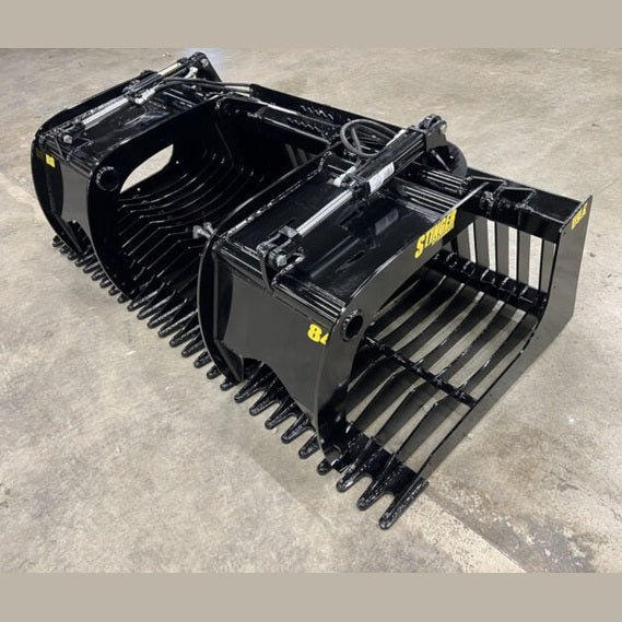 Stinger Attachments Tractor Rock Grapples (RG) For Skid Steers & Utility Tractors - Stinger Attachments - Beacon Attachments