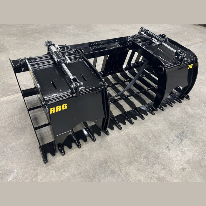 Stinger Attachments Tractor Root & Rock Grapple (RRG) For Skid Steers & Utility Tractors - Stinger Attachments - Beacon Attachments