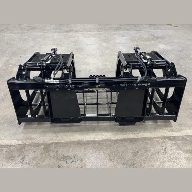 Stinger Attachments Tractor Root & Rock Grapple (RRG) For Skid Steers & Utility Tractors - Stinger Attachments - Beacon Attachments