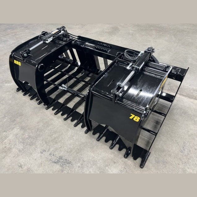 Stinger Attachments Tractor Root & Rock Grapple (RRG) For Skid Steers & Utility Tractors - Stinger Attachments - Beacon Attachments