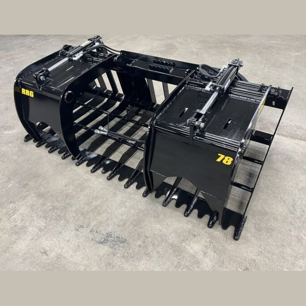 Stinger Attachments Tractor Root & Rock Grapple (RRG) For Skid Steers & Utility Tractors - Stinger Attachments - Beacon Attachments