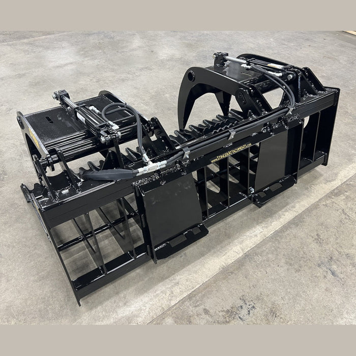 Stinger Attachments Tractor Root & Rock Grapple (RRG) For Skid Steers & Utility Tractors - Stinger Attachments - Beacon Attachments