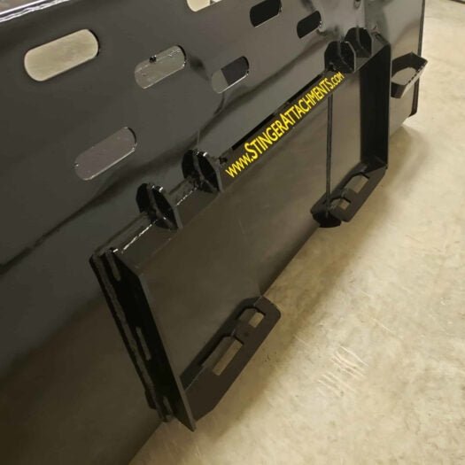 Stinger Attachments Tractor Snow Bucket (SNB) For Utility Tractors - Stinger Attachments - Beacon Attachments