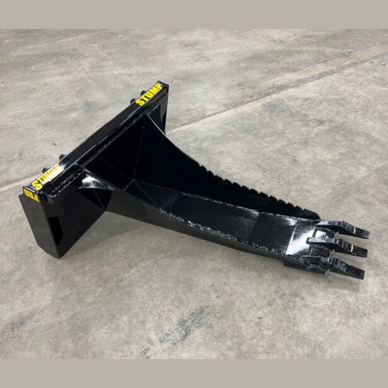 Stinger Attachments Tractor Stump Bucket (STB) For Skid Steers & Utility Tractors - Stinger Attachments - Beacon Attachments
