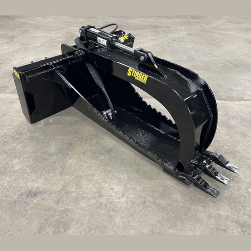 Stinger Attachments Tractor Stump Grapple (STG) For Skid Steers & Utility Tractors - Stinger Attachments - Beacon Attachments