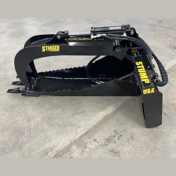 Stinger Attachments Tractor Stump Grapple (STG) For Skid Steers & Utility Tractors - Stinger Attachments - Beacon Attachments