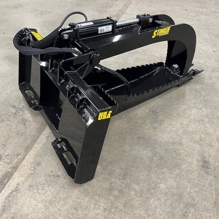 Stinger Attachments Tractor Stump Grapple (STG) For Skid Steers & Utility Tractors - Stinger Attachments - Beacon Attachments