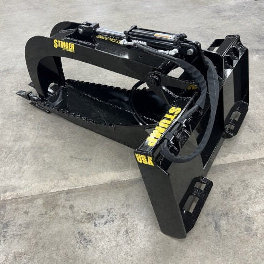 Stinger Attachments Tractor Stump Grapple (STG) For Skid Steers & Utility Tractors - Stinger Attachments - Beacon Attachments