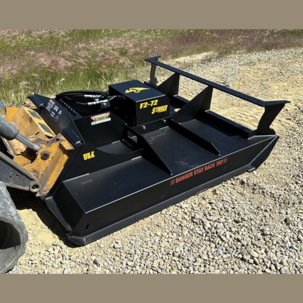 Stinger Attachments Twister F2 Brush Cutter For Skid Steers - Stinger Attachments - Beacon Attachments