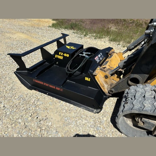 Stinger Attachments Twister F2 Brush Cutter For Skid Steers - Stinger Attachments - Beacon Attachments