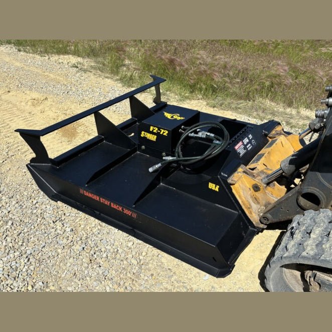 Stinger Attachments Twister F2 Brush Cutter For Skid Steers - Stinger Attachments - Beacon Attachments