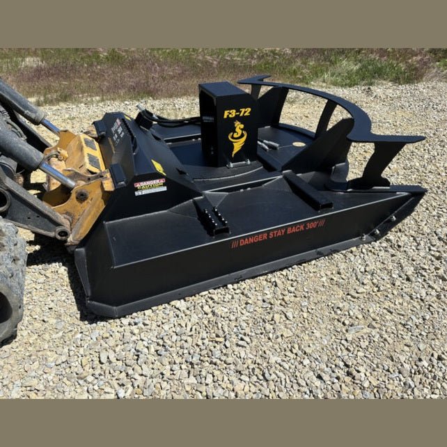 Stinger Attachments Twister F3 Brush Cutter For Skid Steers - Stinger Attachments - Beacon Attachments