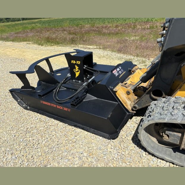 Stinger Attachments Twister F3 Brush Cutter For Skid Steers - Stinger Attachments - Beacon Attachments