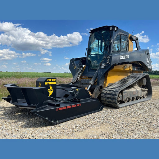 Stinger Attachments Twister F3 Hybrid Brush Cutter For Skid Steers - Stinger Attachments - Beacon Attachments