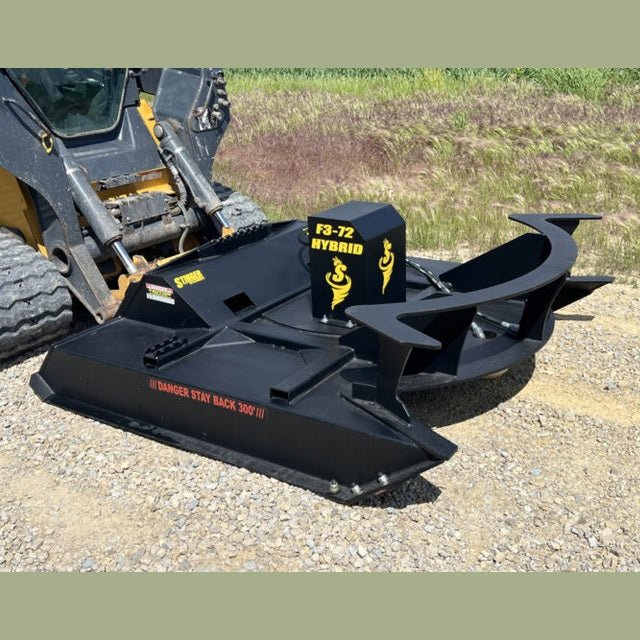 Stinger Attachments Twister F3 Hybrid Brush Cutter For Skid Steers - Stinger Attachments - Beacon Attachments