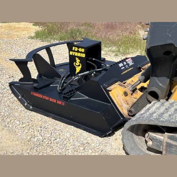 Stinger Attachments Twister F3 Hybrid Brush Cutter For Skid Steers - Stinger Attachments - Beacon Attachments