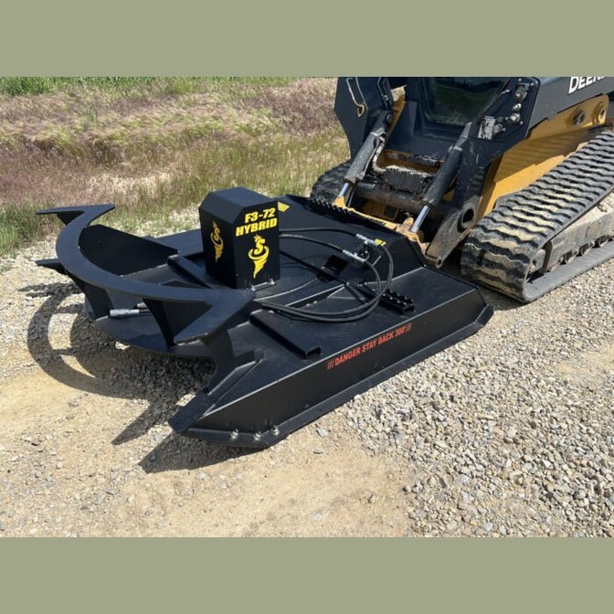Stinger Attachments Twister F3 Hybrid Brush Cutter For Skid Steers - Stinger Attachments - Beacon Attachments