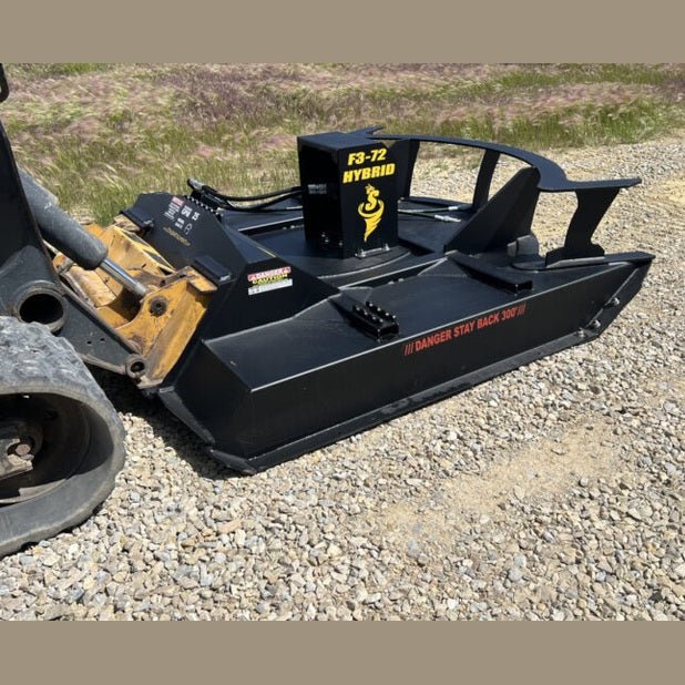 Stinger Attachments Twister F3 Hybrid Brush Cutter For Skid Steers - Stinger Attachments - Beacon Attachments