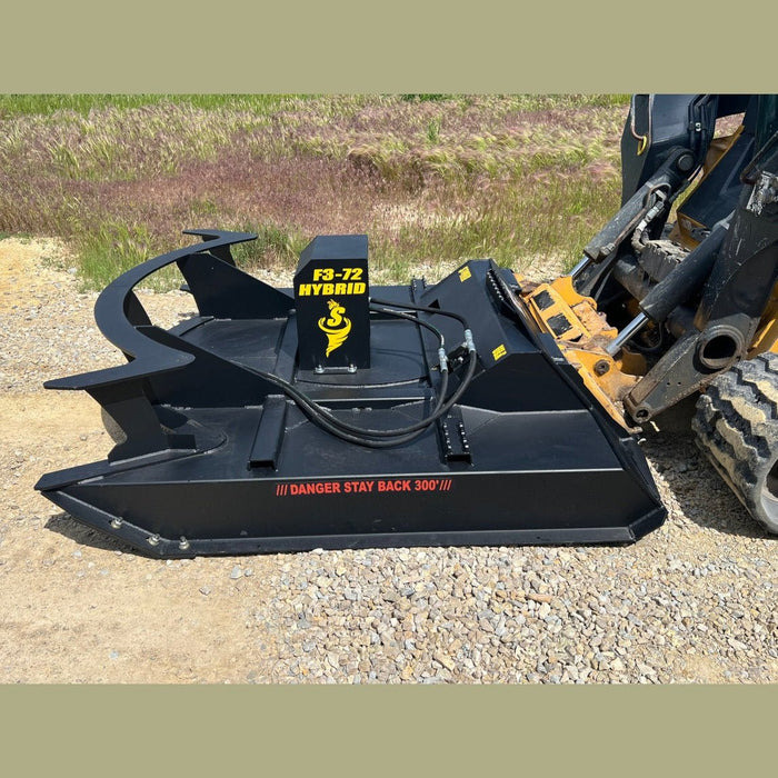 Stinger Attachments Twister F3 Hybrid Brush Cutter For Skid Steers - Stinger Attachments - Beacon Attachments