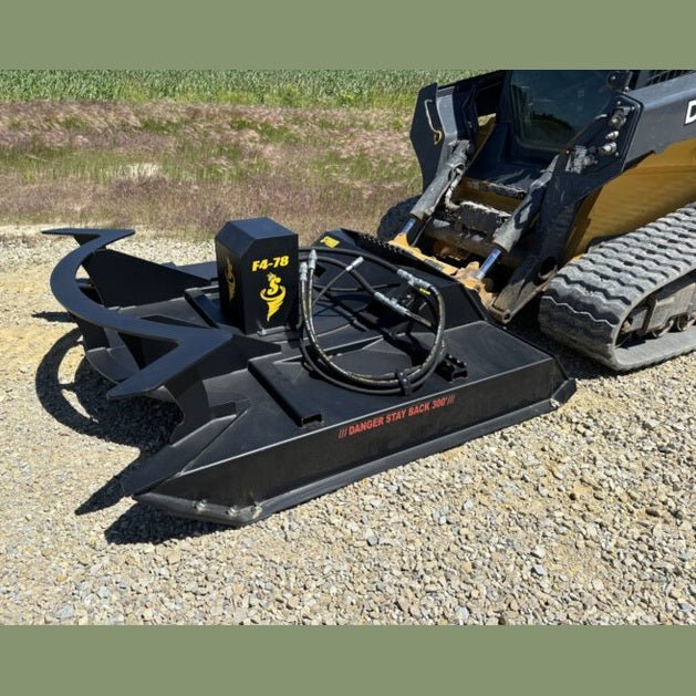 Stinger Attachments Twister F4 Brush Cutter For Skid Steers - Stinger Attachments - Beacon Attachments