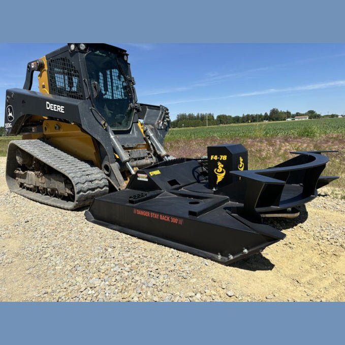Stinger Attachments Twister F4 Brush Cutter For Skid Steers - Stinger Attachments - Beacon Attachments