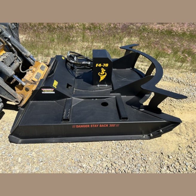 Stinger Attachments Twister F4 Brush Cutter For Skid Steers - Stinger Attachments - Beacon Attachments