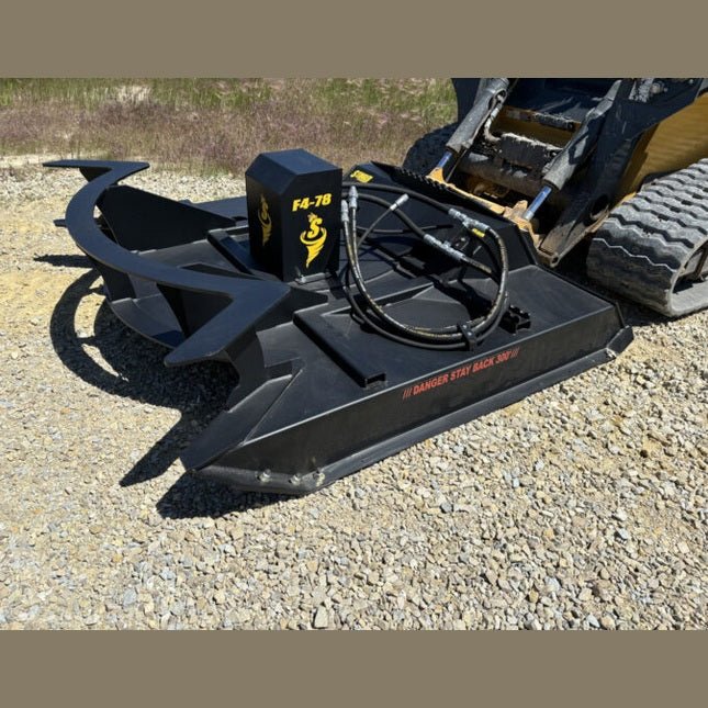 Stinger Attachments Twister F4 Brush Cutter For Skid Steers - Stinger Attachments - Beacon Attachments