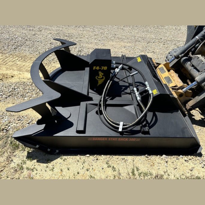 Stinger Attachments Twister F4 Brush Cutter For Skid Steers - Stinger Attachments - Beacon Attachments