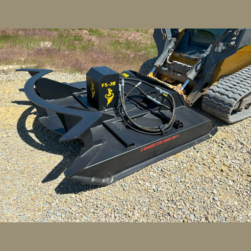 Stinger Attachments Twister F5 Brush Cutter For Skid Steers - Stinger Attachments - Beacon Attachments