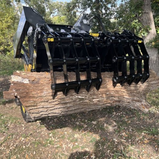Stinger Attachments Utility Tractor CG Clam Grapple (CG) - Stinger Attachments - Beacon Attachments
