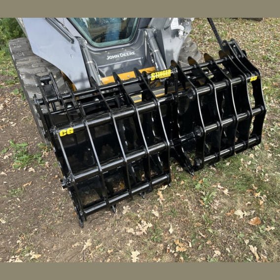 Stinger Attachments Utility Tractor CG Clam Grapple (CG) - Stinger Attachments - Beacon Attachments